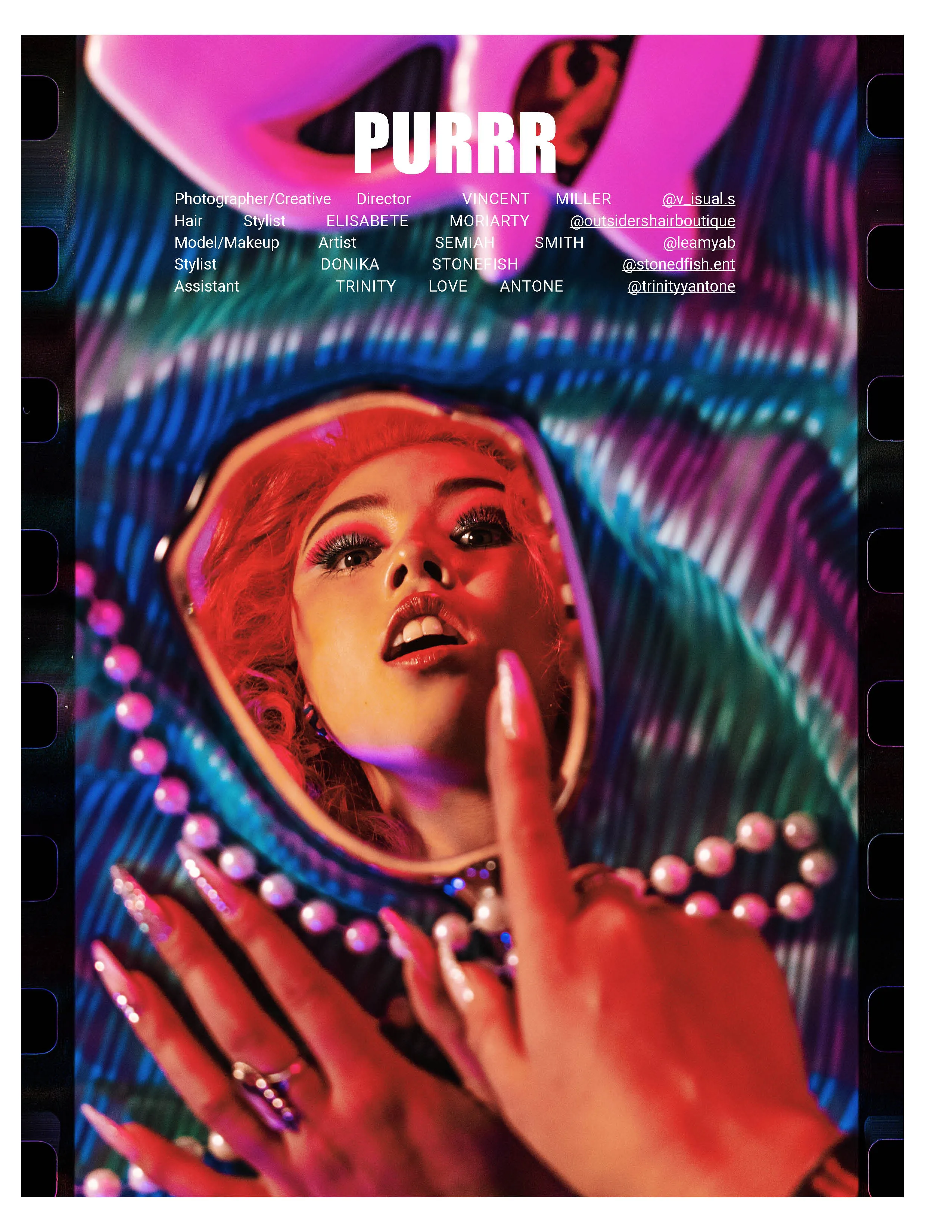 PURRR Editorial magazine feature cover