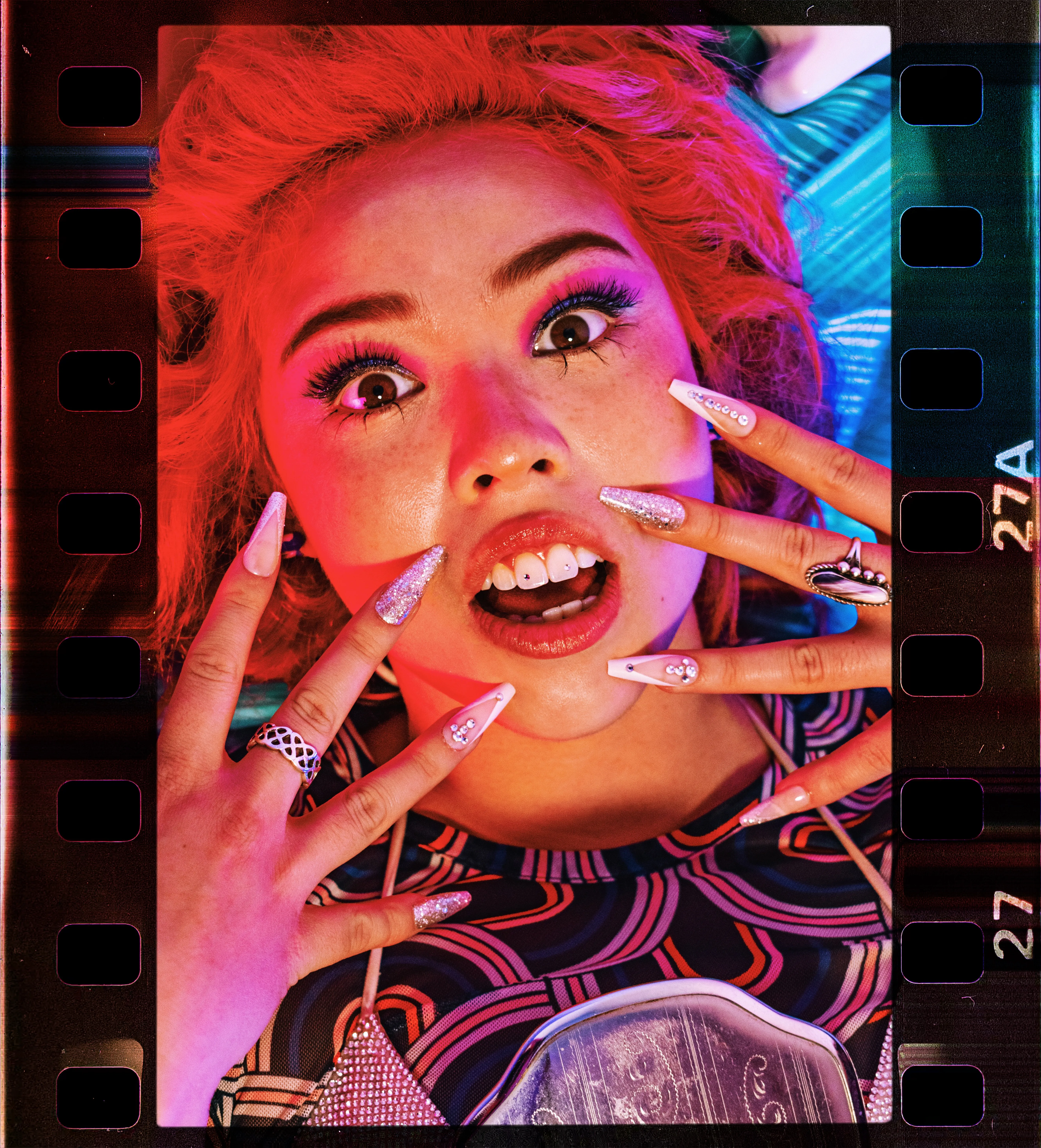 PURRR Photoshoot editorial session look 1