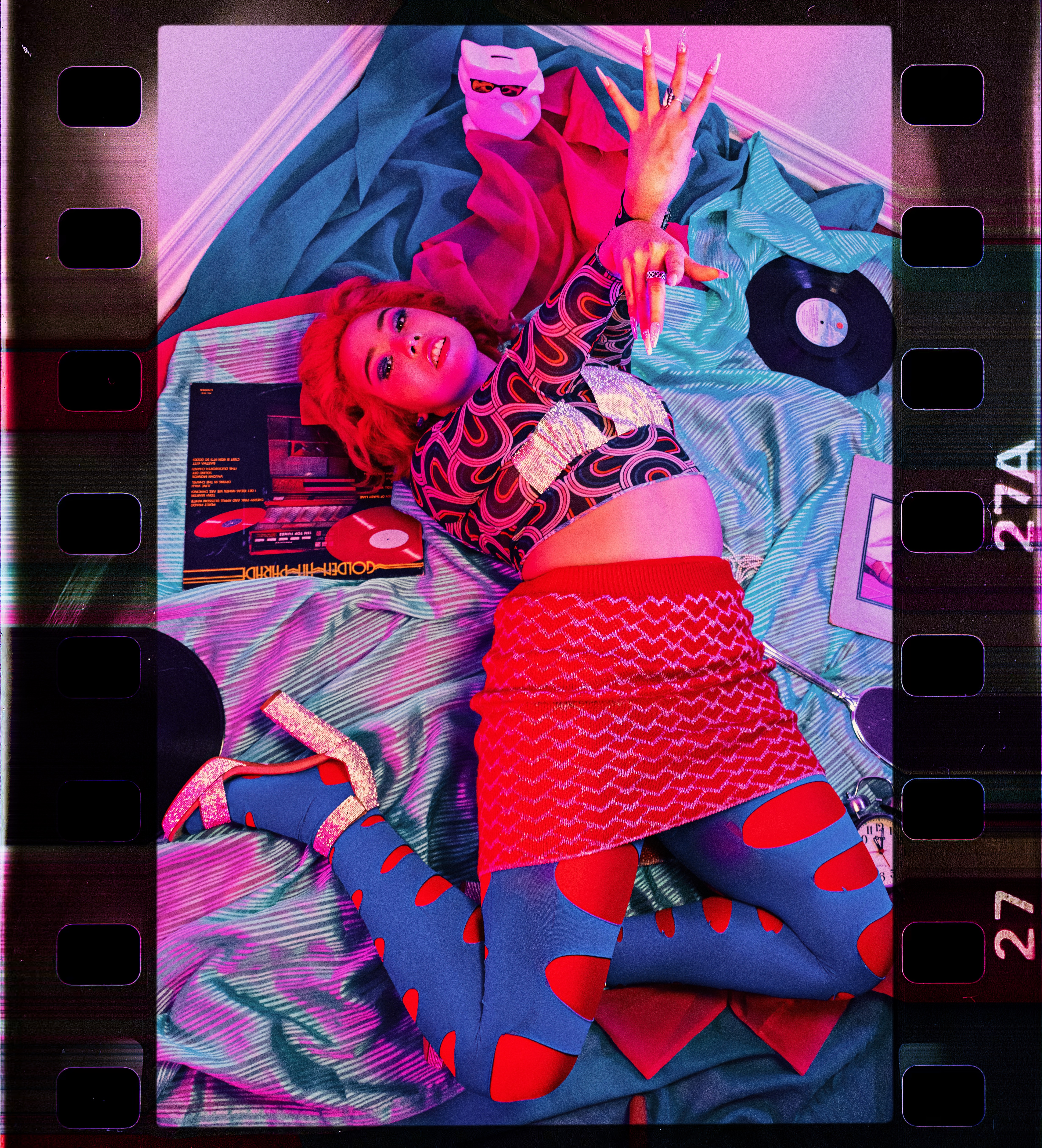 PURRR Photoshoot editorial session look 3
