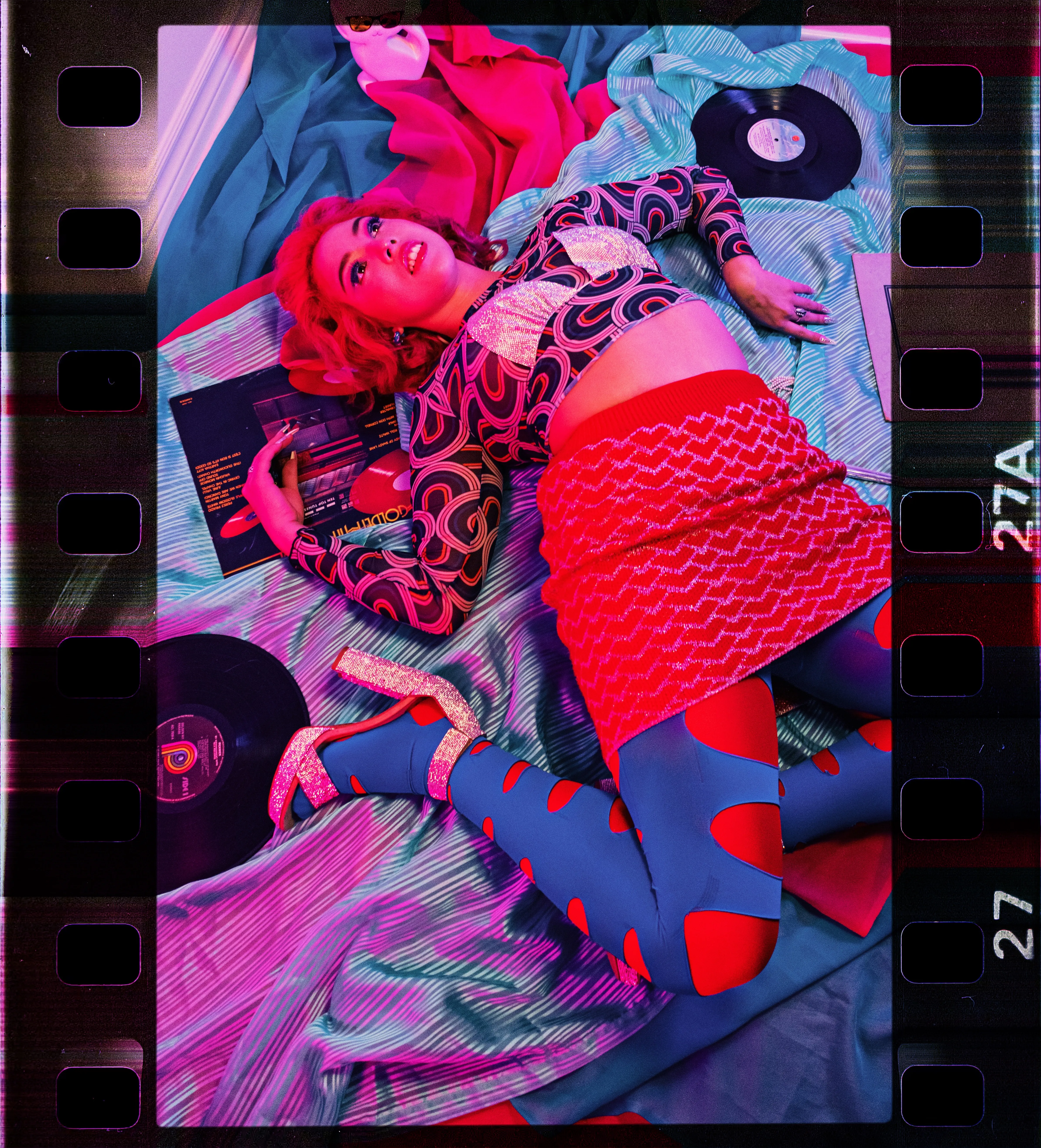 PURRR Photoshoot editorial session look 11