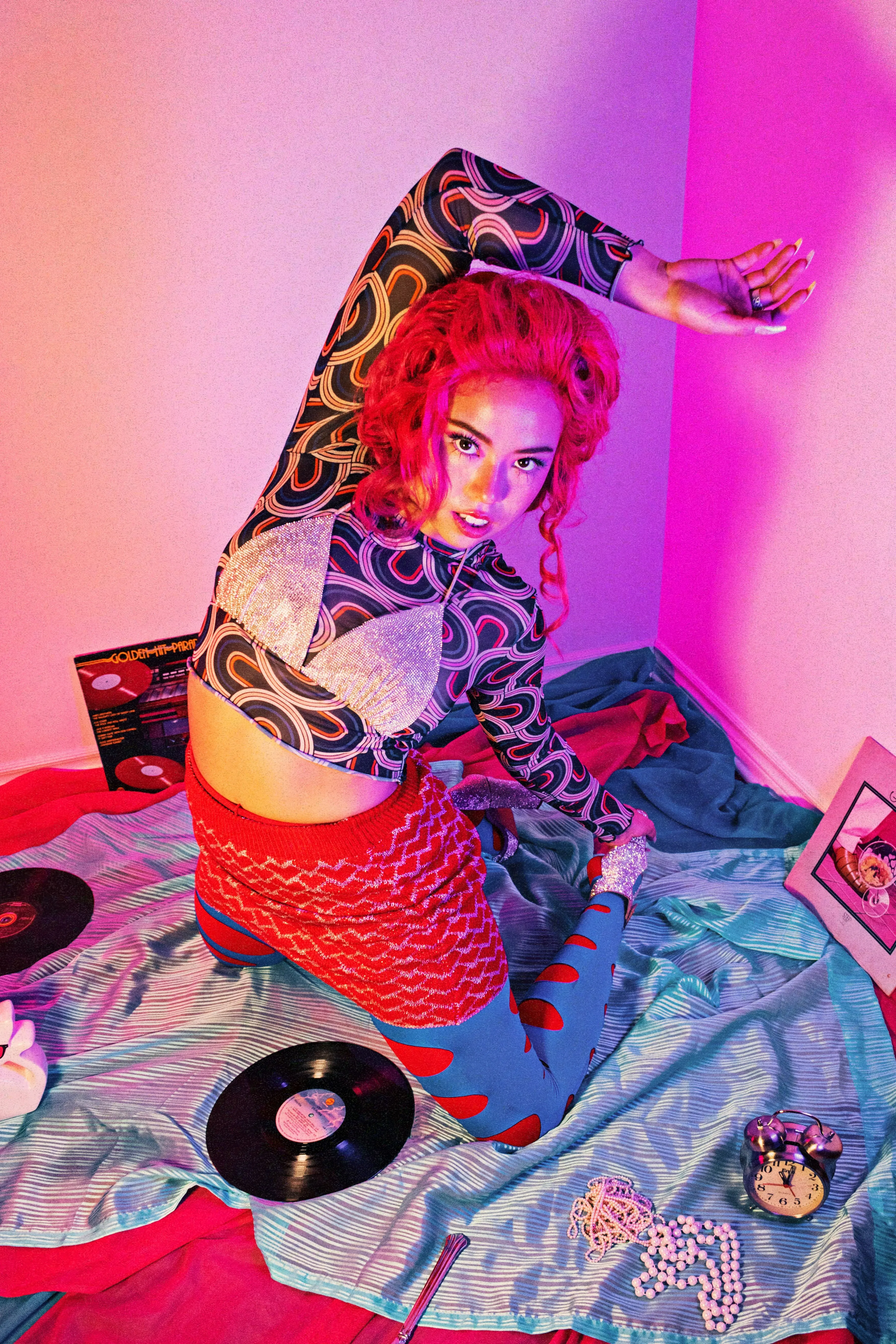 PURRR Photoshoot editorial session look 15
